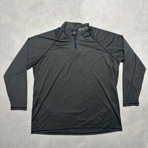 HECS Stealthscreen Hunting Base Layer 1/4 Zip Men's SZ 3XL Green Waffle L/S
